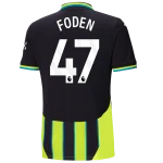 FODEN #47 Manchester City 24/25 Stadium Men's Away Shirt - PL Font