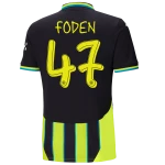 FODEN #47 Manchester City 24/25 Stadium Men's Away Shirt - Man City Font
