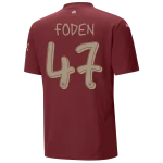 FODEN #47 Manchester City 24/25 Stadium Men's Third Shirt - Man City Font
