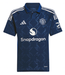 B.FERNANDES #8 Manchester United 24/25 Kid's Away Shirt and Shorts - Man United Font