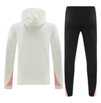 Paris Saint-Germain 24/25 Men's White Hoodie Tracksuit