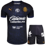 Deportivo Guadalajara 24/25 Kid's Third Shirt and Shorts