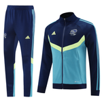 Ajax 24/25 Men's Blue Long Zip Jacket