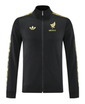 Mexico 2025 Men's Gold Black Long Zip Jacket