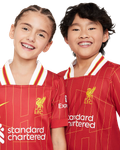 CHAMPIONS 20 Liverpool 24/25 Kid's Home Shirt and Shorts