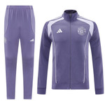 Manchester United 25/26 Men's Purple Long Zip Jacket