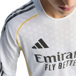 MBAPPÉ #10 Real Madrid 25/26 Authentic Men's Home Long Sleeve Shirt