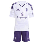 B.FERNANDES #8 Manchester United 25/26 Kid's Away Mini-Kit - PL Font