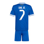 VINI JR #7 Real Madrid 25/26 Kid's Third Mini-Kit