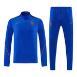 France 2026 Men's Navy Short Zip Tracksuit