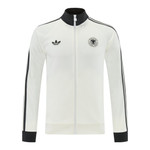 Germany 2026 Men's Cream Long Zip Jacket