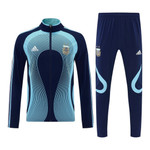 Argentina 2026 Men's Wave Navy Long Zip Tracksuit