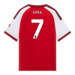 SAKA #7 Arsenal 26/27 Kid's Home Set - PL Font