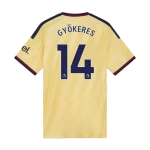 GYÖKERES #14 Arsenal 26/27 Stadium Men's Third Shirt - PL Font