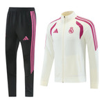Real Madrid 26/27 Men's White-Pink Jacket