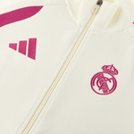 Real Madrid 26/27 Men's White-Pink Jacket