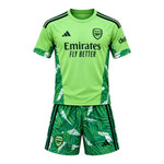 Arsenal 26/27 Kid's Light Green Goalkeeper Set