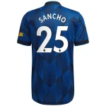 SANCHO #25 Men's 21/22 Authentic Manchester United Third Shirt