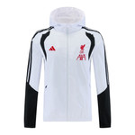 Liverpool 26/27 Men's White Hoodie Windbreaker