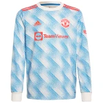 B.FERNANDES #18 Men's 21/22 Long Sleeve Stadium Manchester United Away Shirt