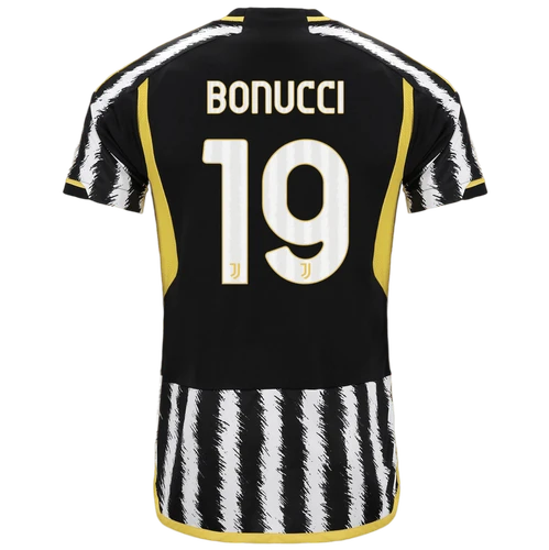 BONUCCI #19 Juventus 23/24 Stadium Men's Home Shirt