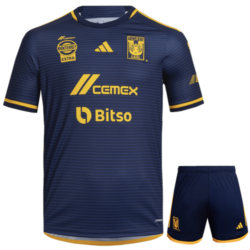Tigres UANL 23/24 Kid's Away Shirt and Shorts