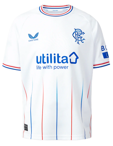 Rangers 23/24 Kid's Away Shirt and Shorts