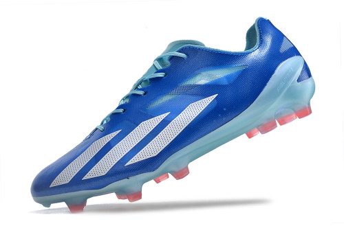 adidas X Crazyfast + FG - Blue/White