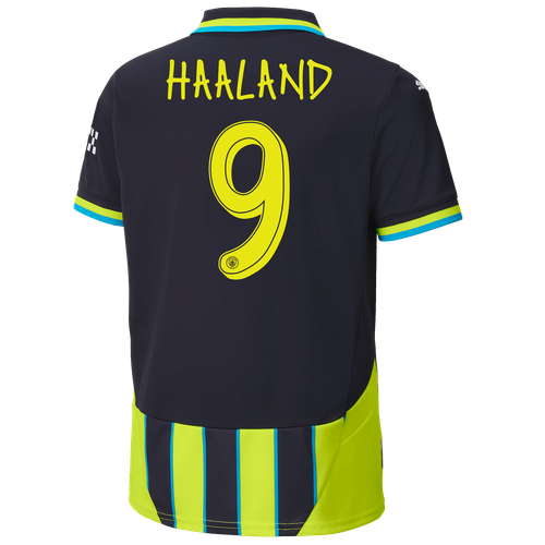 HAALAND #9 Manchester City 24/25 Kid's Away Shirt and Shorts - Man City Font