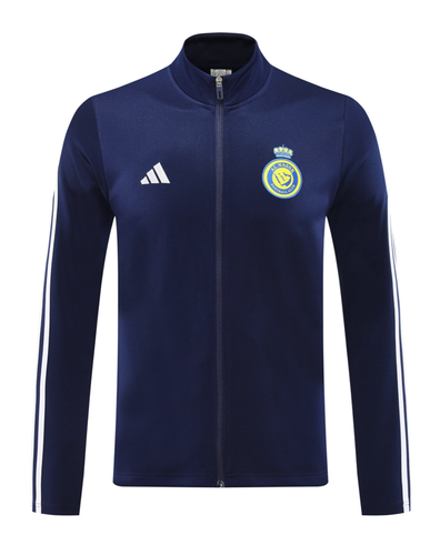 Al-Nassr 24/25 Men's Navy Long Zip Jacket