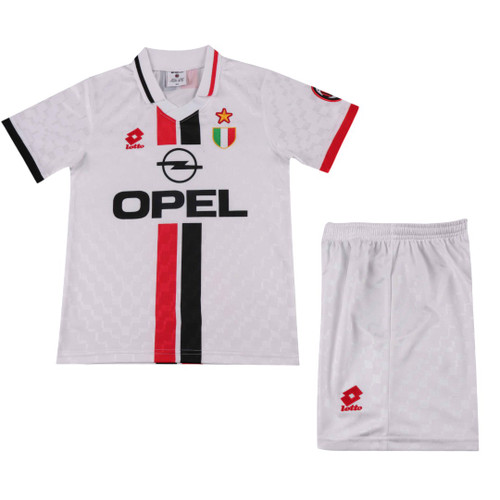 AC Milan 96/97 Kid's Away Retro Mini-Kit