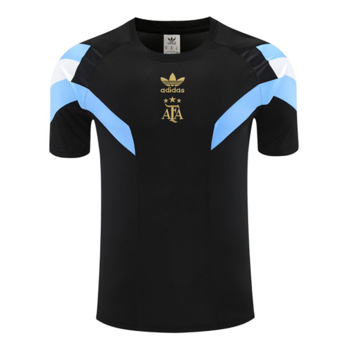 Argentina 2025 Men's Black Training Shirt