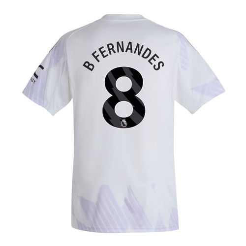 B.FERNANDES #8 Manchester United 25/26 Kid's Away Mini-Kit - PL Font