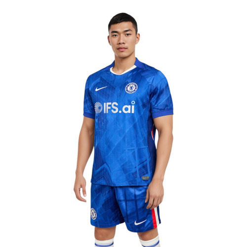 Chelsea 25/26 Stadium Men's Home Sponsored Shirt