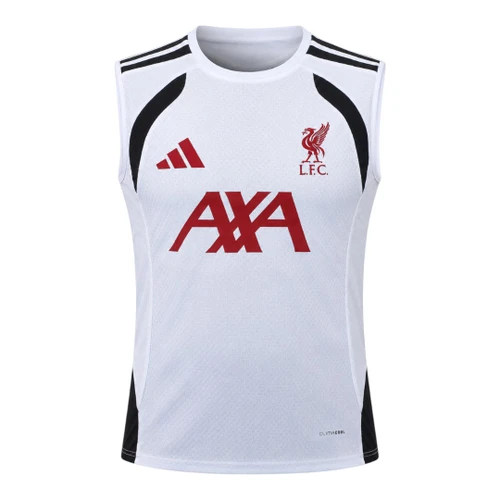 Liverpool 26/27 Men's White Tiro Training Sleeveless Shirt