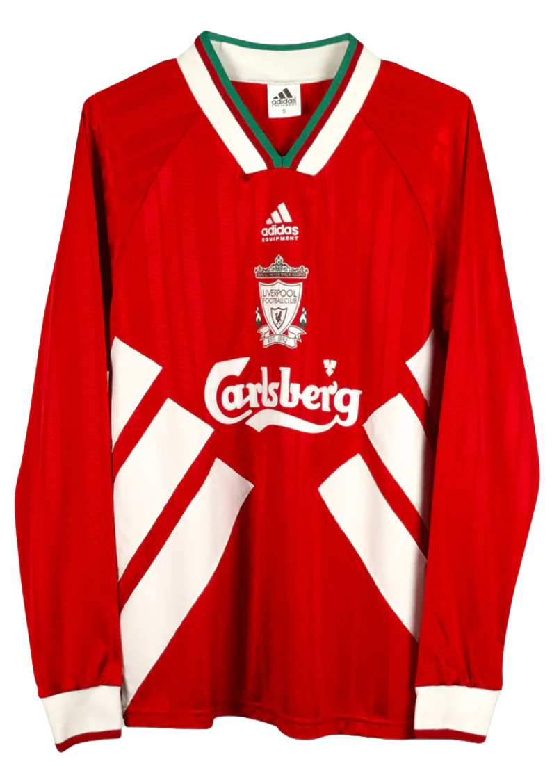 Liverpool 93/95 Men's Home Retro Long Sleeve Shirt