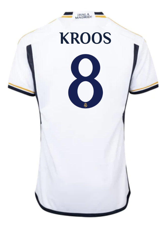 KROOS #8 Real Madrid 23/24 Stadium Men's Home Shirt