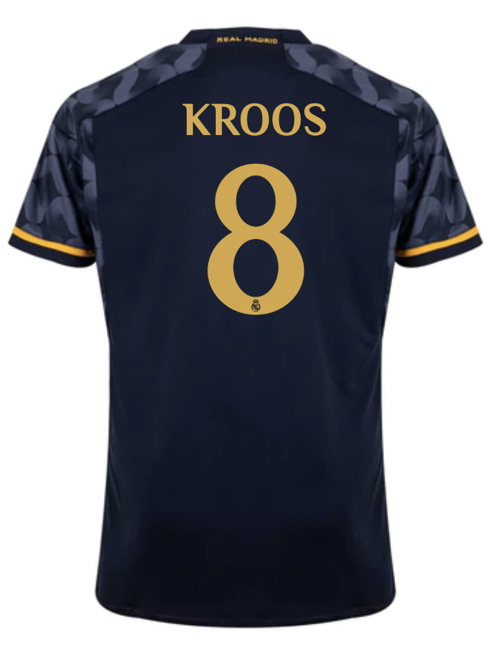 KROOS #8 Real Madrid 23/24 Stadium Men's Away Shirt