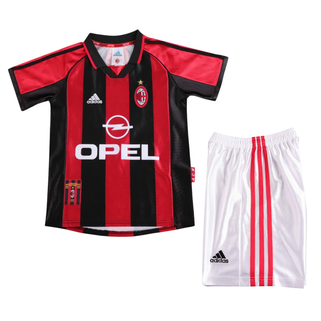 AC Milan 98/99 Kid's Home Retro Mini-Kit