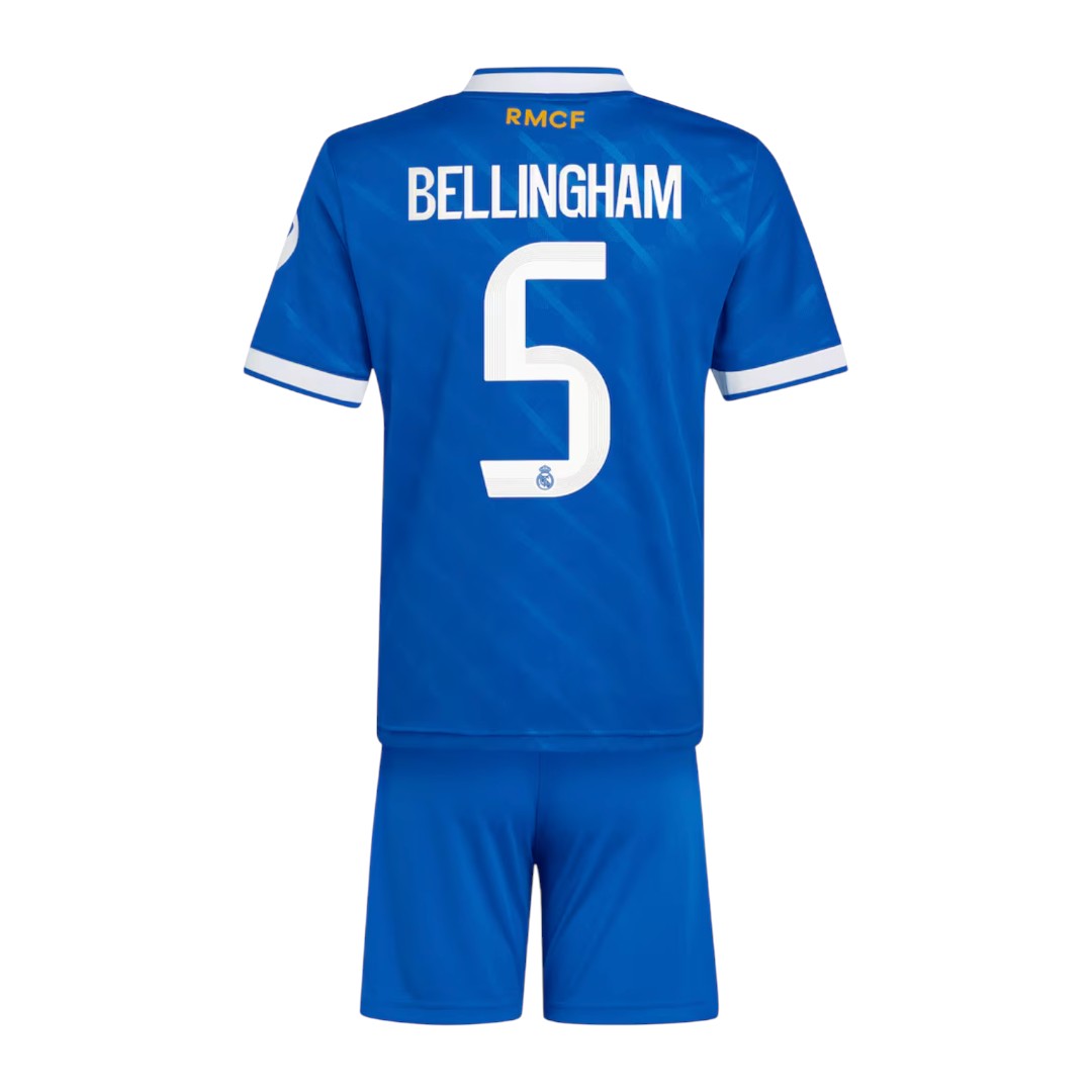 BELLINGHAM #5 Real Madrid 25/26 Kid's Third Mini-Kit