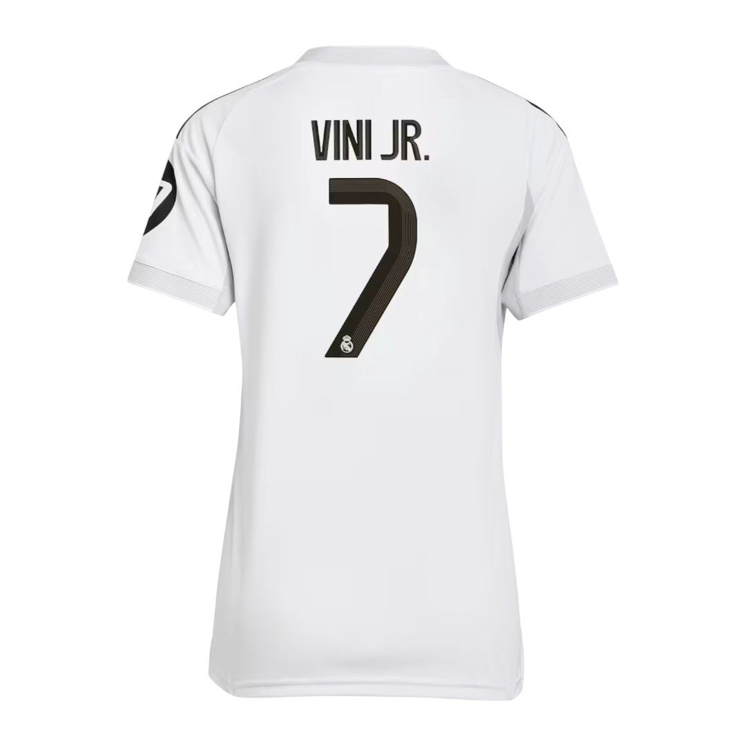 VINI JR #7 Real Madrid 25/26 Women's Home Shirt
