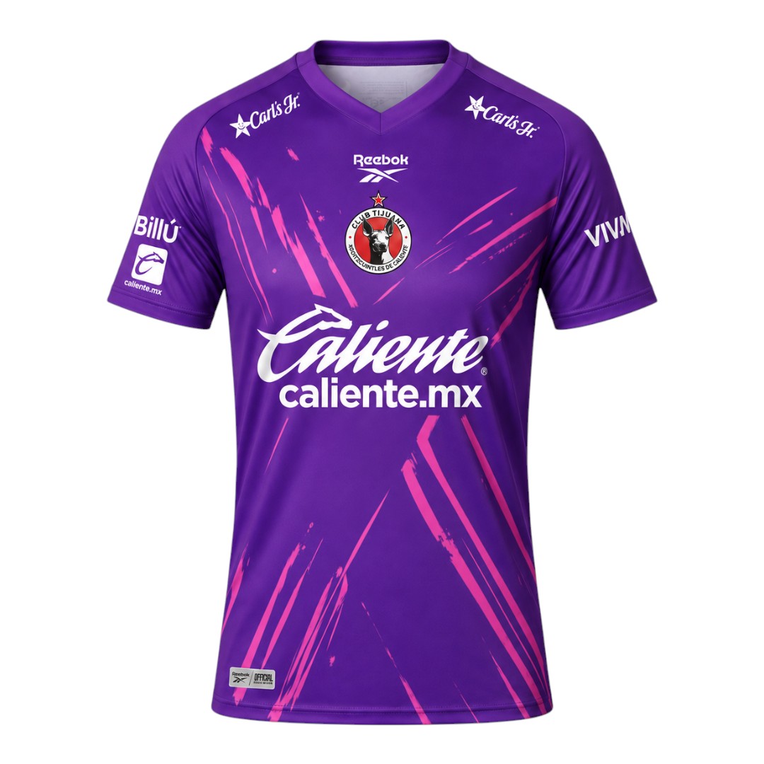 Club Tijuana 26/27 Men's Purple Goalkeeper Shirt