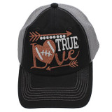 True Love Trucker Cap - Black