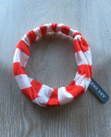 Headband - Red White Thick