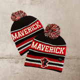 Mavericks Beanie with Pom