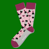 WINE O' CLOCK EVERYDAY NOVELTY SOCKS