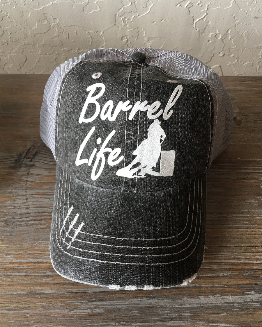 Barrel Life Trucker Cap - Distressed Grey