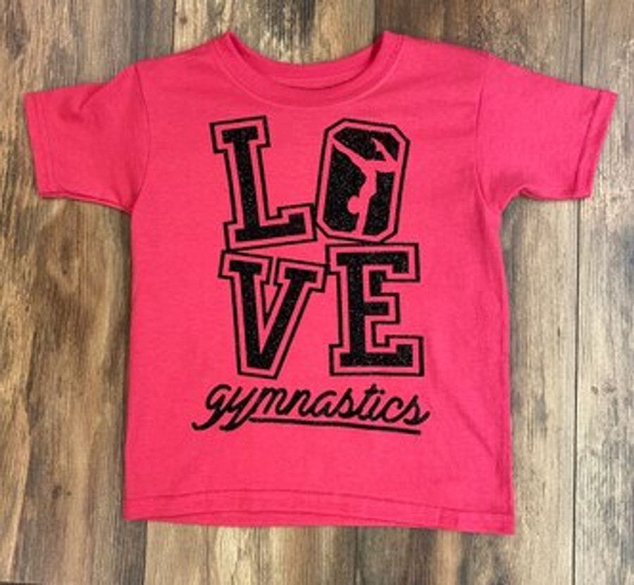 Love Gymnastics - Pink (Youth XS)