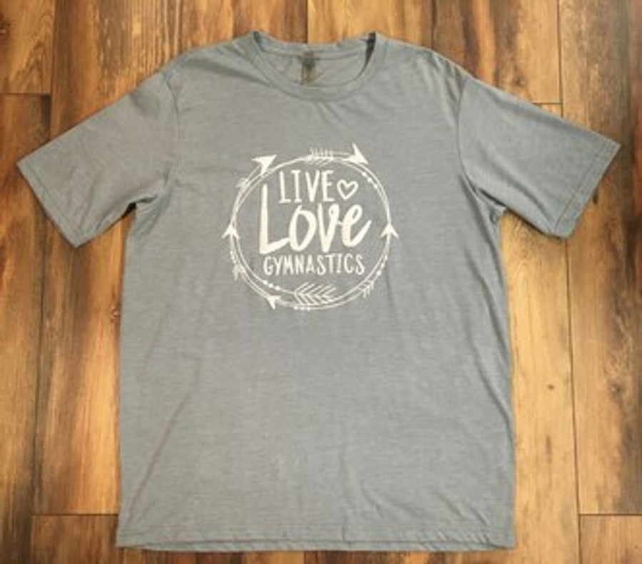 Live, Love, Gymnastics - Grey (Large)