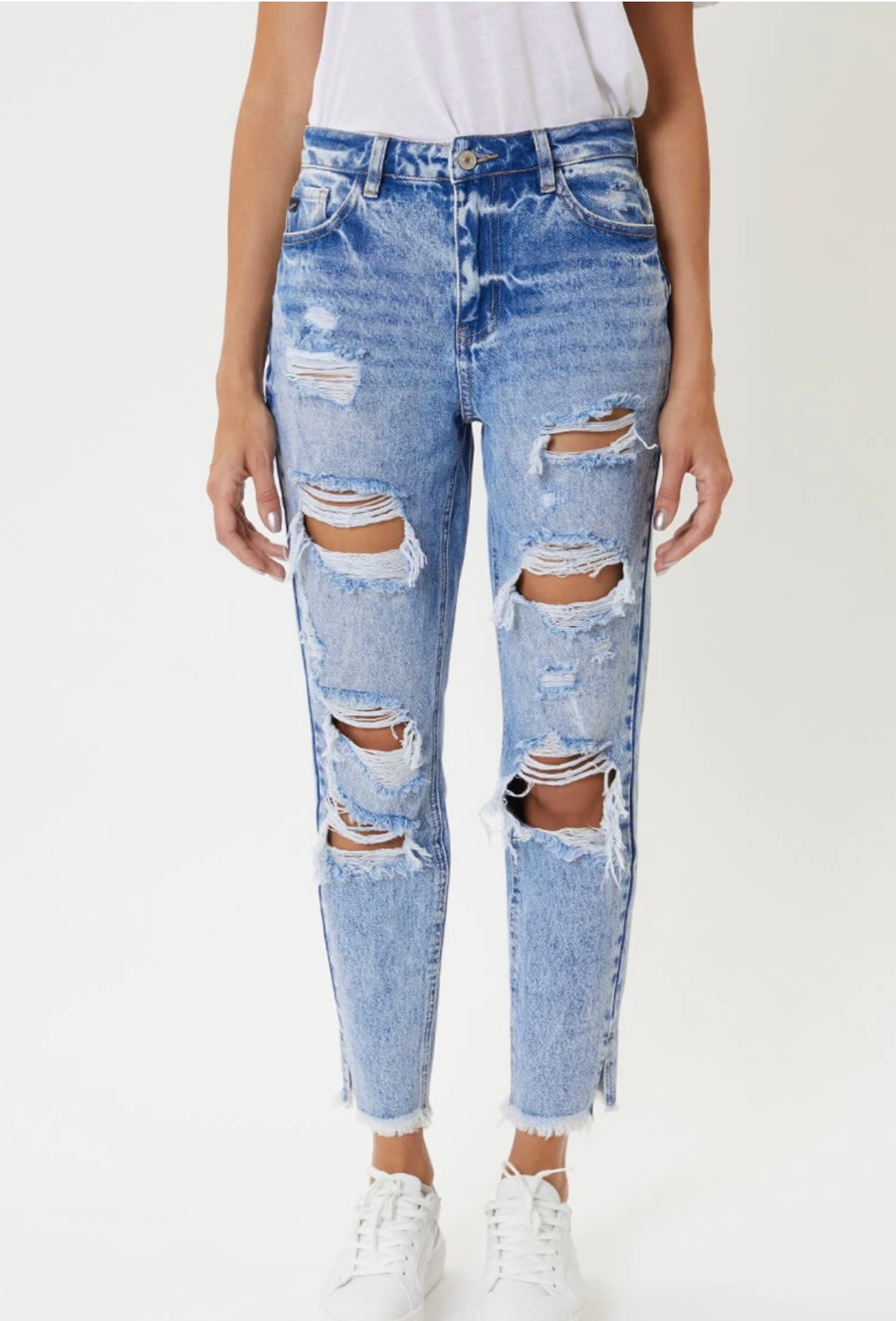 Kancan Collie High Rise Mom Jeans